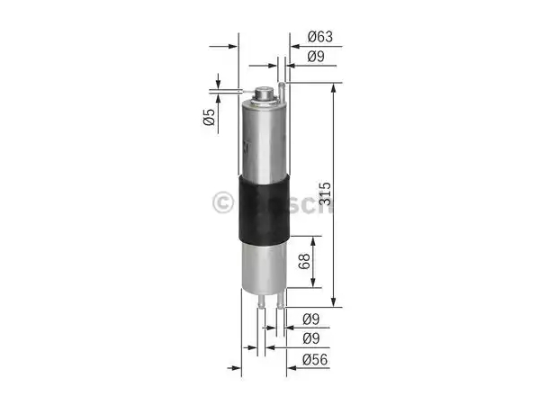 Yakıt Filtresi M54 N40 N42 N45 N46 [E46] BSH_0450905952  BOSCH