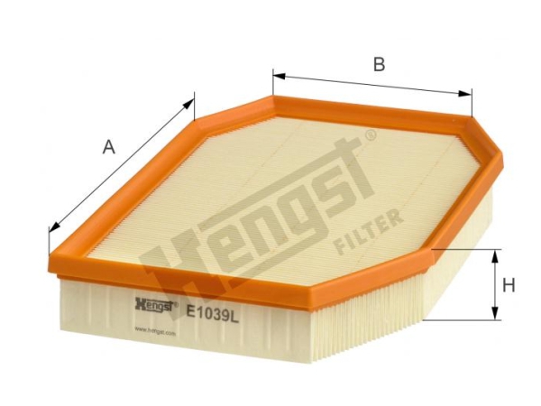 Hava Filtresi N53 [F10] HNG_E1039L  HENGST