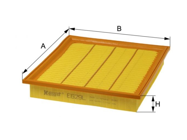 Hava Filtresi M21 M51 [E34] HNG_E629L  HENGST