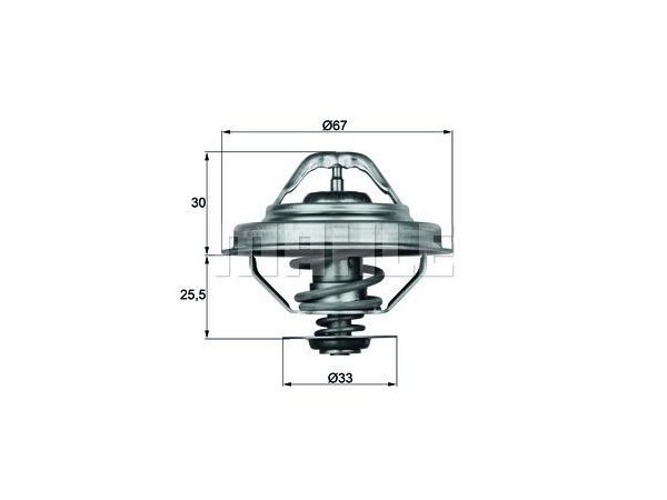 Termostat M40 M50 M52 [E30 E34 E36] 88C MHE_TX2888D  MAHLE