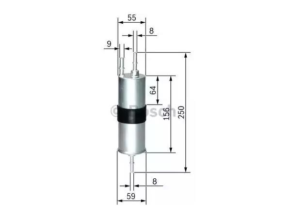 Yakıt Filtresi N43 N45 N46/N N52N55 N63 N13 N20 [E60 E87 E90 F20F01] BSH_F026403754  BOSCH