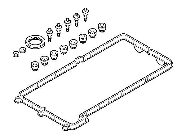 Üst Kapak Contası N62 Sol [E60 E65 E53 E70] ELR_725340  ELRING