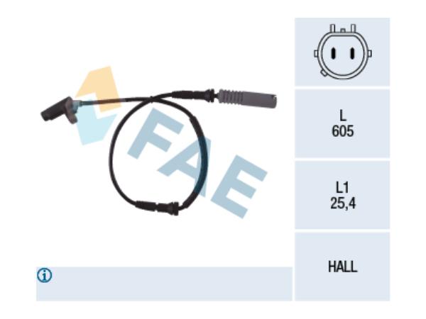 ABS Sensörü E38 Ön 1995-98 FAE_78042 FAE