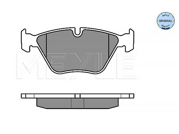 Fren Balatası E87 E90 Ön 120130i 120/123d; 316/318i/d 320i MEY_0252409620 MEYLE