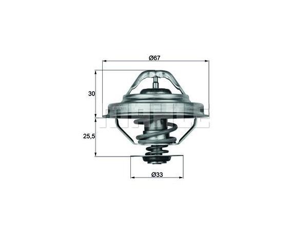 Termostat M40 M50 M52 [E30 E34 E36] 88C MHE_TX2888D  MAHLE