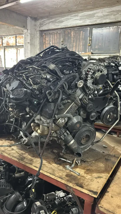 BMW 1 Serisi E87 N47 120d Sandık 177lik Motor Orijinal Çıkma