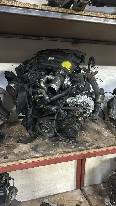 BMW 3 Serisi E90 M47N2 320d Sandık Motor Orijinal Çıkma
