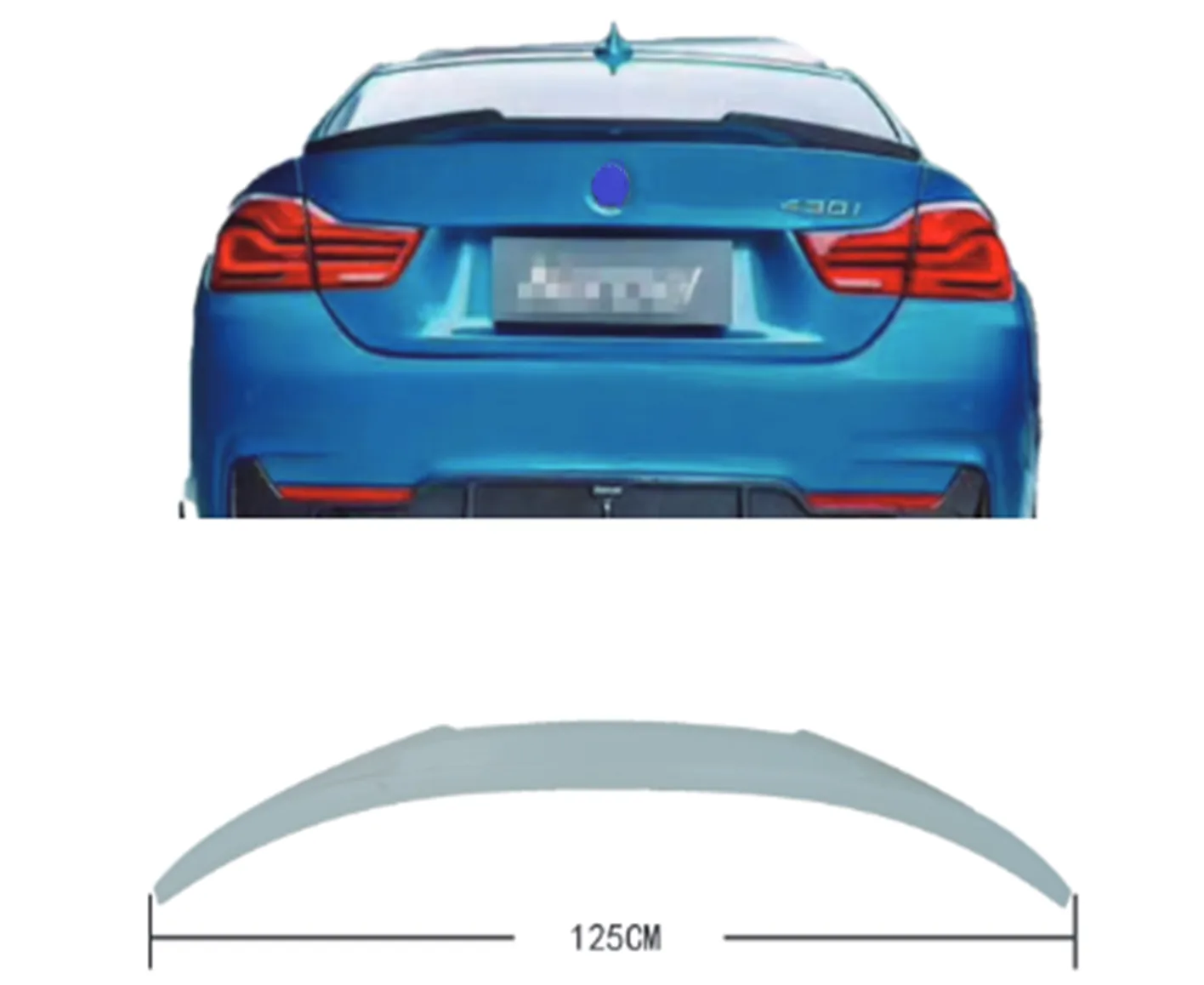 Bmw Bagaj Spoileri F82 F30F36 -M4- YARASA Tip 51192350722 | WENDER
