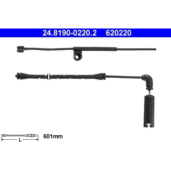 BMW E46 E85 Balata Fişi 34351164371 24.8190-0220.2 ATE