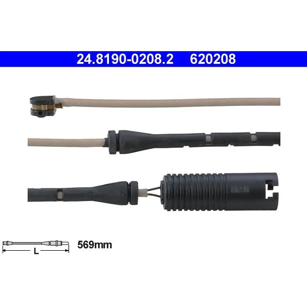 BMW 7 Serisi E38 Balata Fişi 34351182064 24.8190-0208.2 ATE