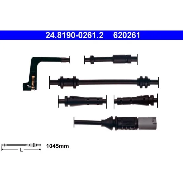 BMW 7 Serisi F01 F02 F04 Balata Fişi 34356775858 24.8190-0261.2 ATE