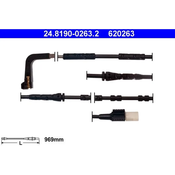 BMW Z4 E89 Balata Fişi 34356789444 24.8190-0263.2 ATE