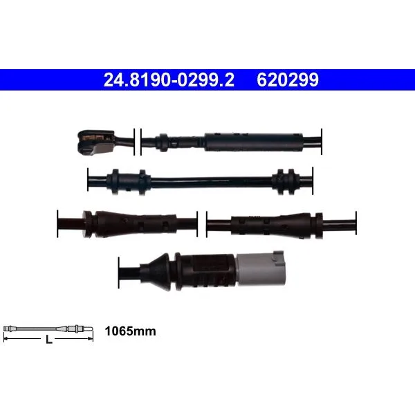 BMW 7 Serisi F01 F02 F04 Balata Fişi 34356791960 24.8190-0299.2 ATE