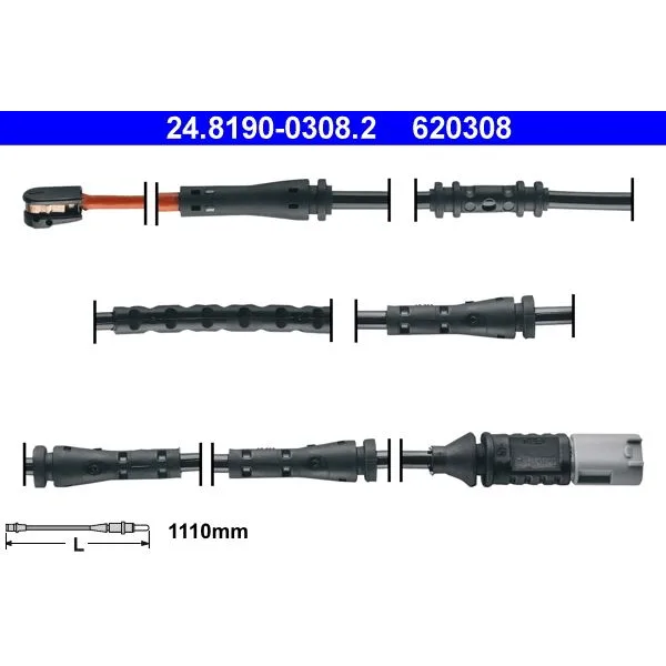 BMW 5 Serisi F11 Balata Fişi 34356791963 24.8190-0308.2 ATE