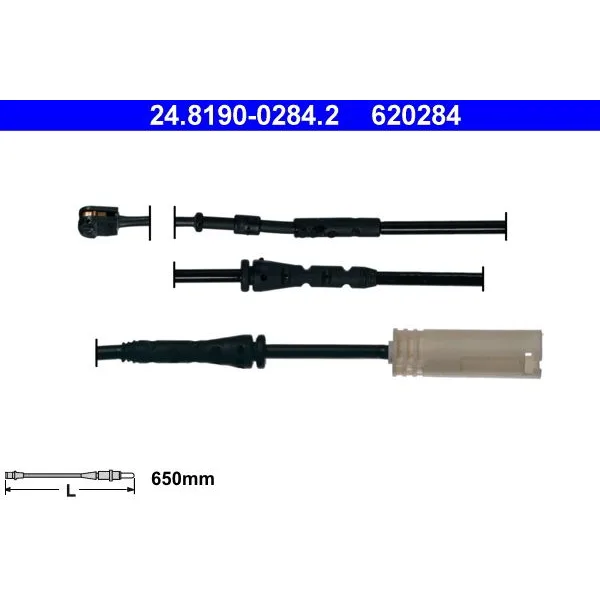 BMW E81 E82 E87 E88… Balata Fişi 34356792559 24.8190-0284.2 ATE