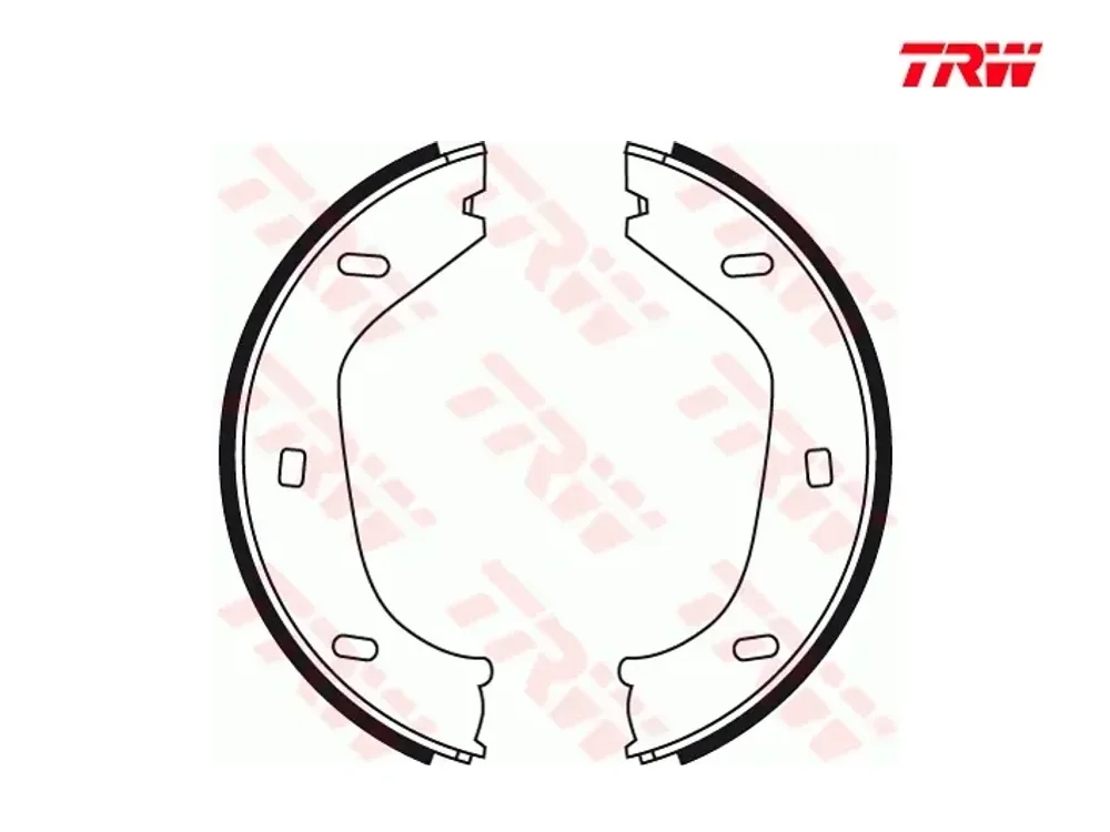 BMW E21 E24 E30 Fren Pabuç Takımı TRW GS8219
