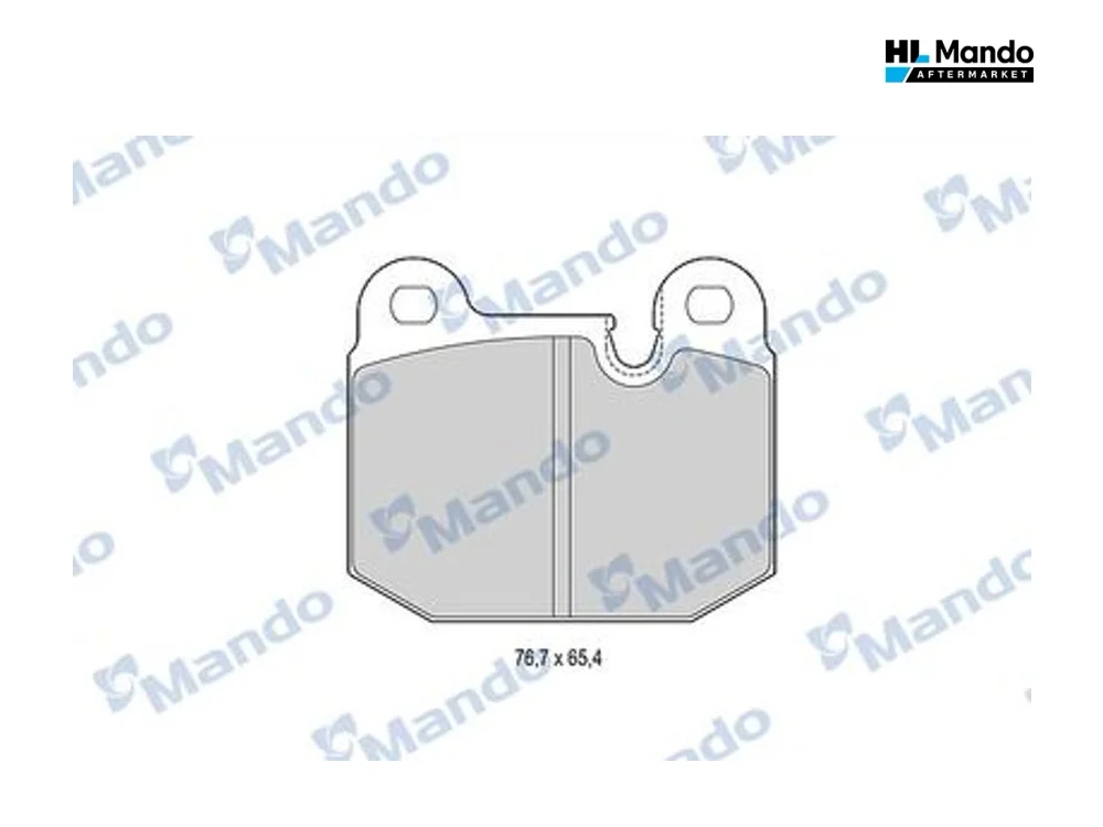 BMW E21 E30 Fren Balatası Ön M10 M20 MANDO MBF015397