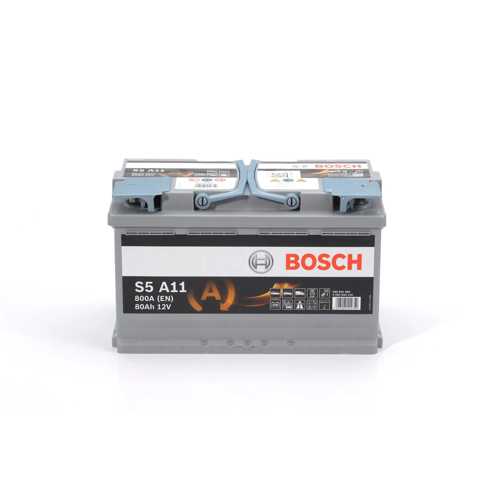 BMW E34 E36 E46 E60… Akü AGM 61217555285 0092S5A110 BOSCH