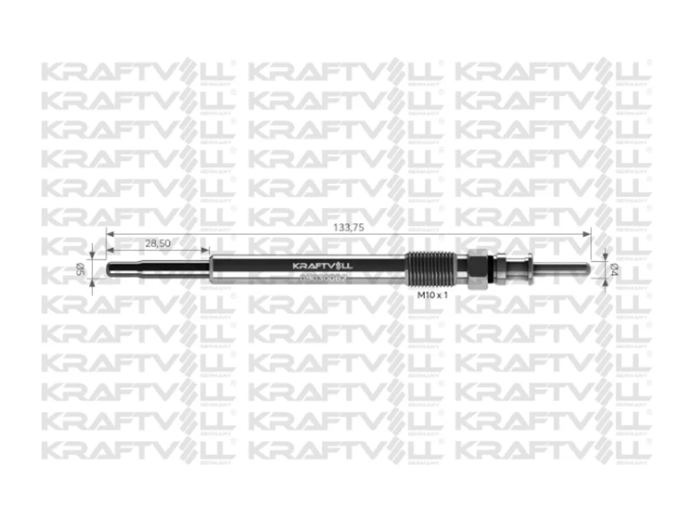 BMW E38 Kızdırma Bujisi M67 KRAFTVOLL 05030062