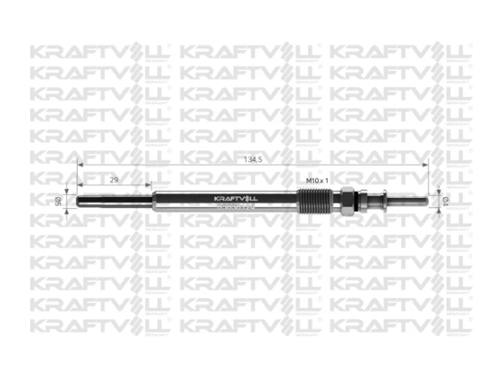 BMW E38 Kızdırma Bujisi M67 KRAFTVOLL 05030124
