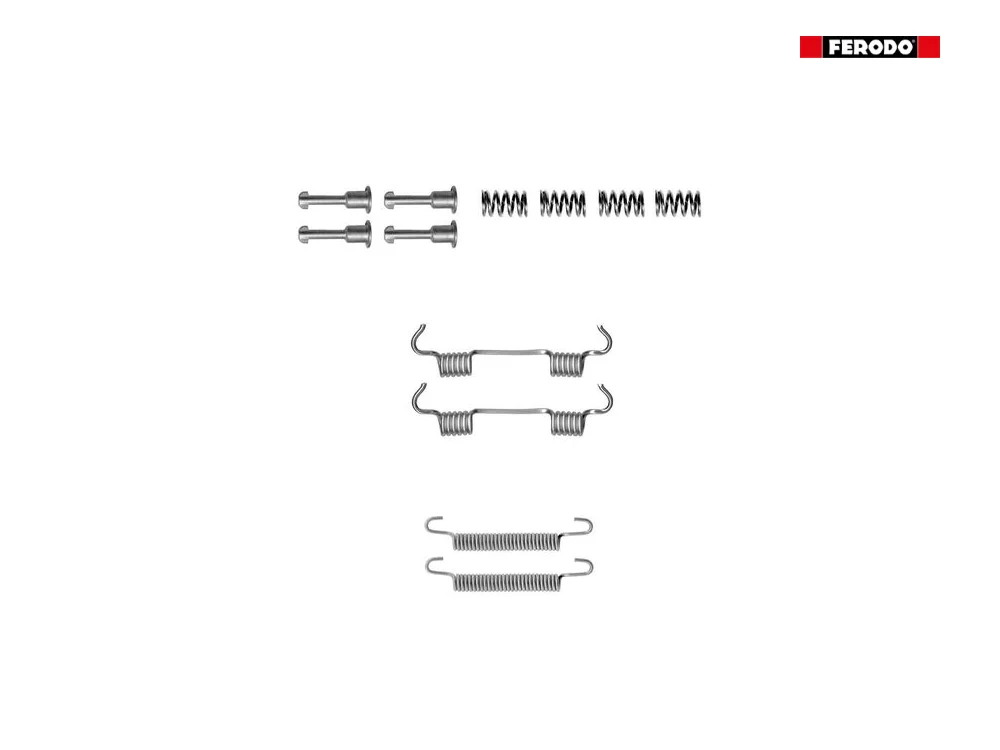 BMW E46 E81 E82 E85 E86 E87 El Freni Pabucu Montaj Seti FERODO FBA252