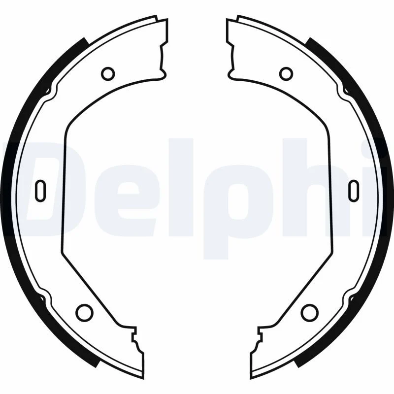 BMW E46 E90 E92 F25 F32 F82 Fren Pabucu Kampana Balatası Arka DELPHI LS1857