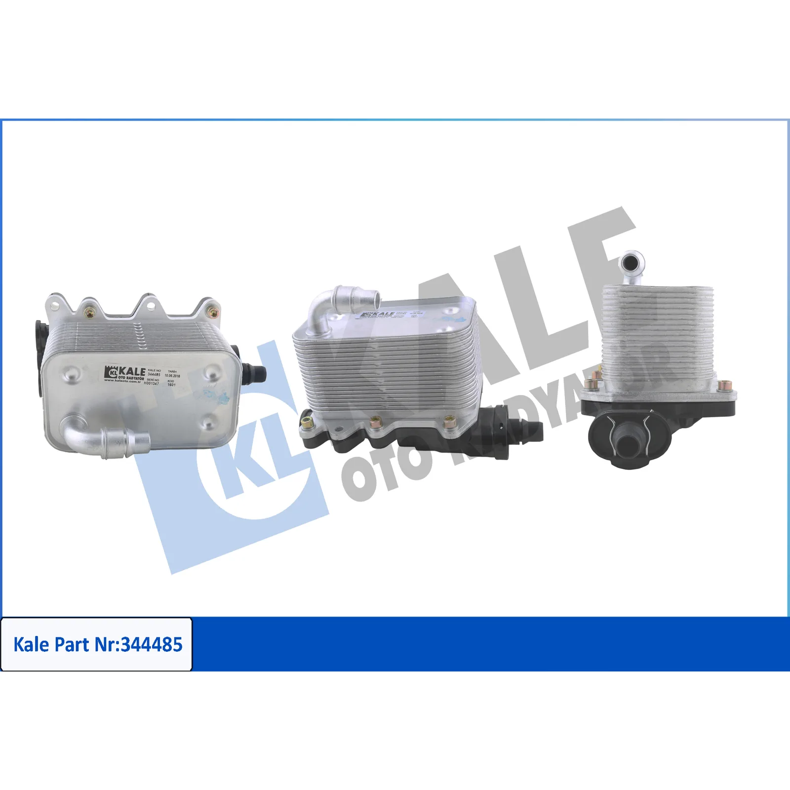 BMW E60 E61 E63 E64… Yağ Soğutucu 17217803830 344485 KALE