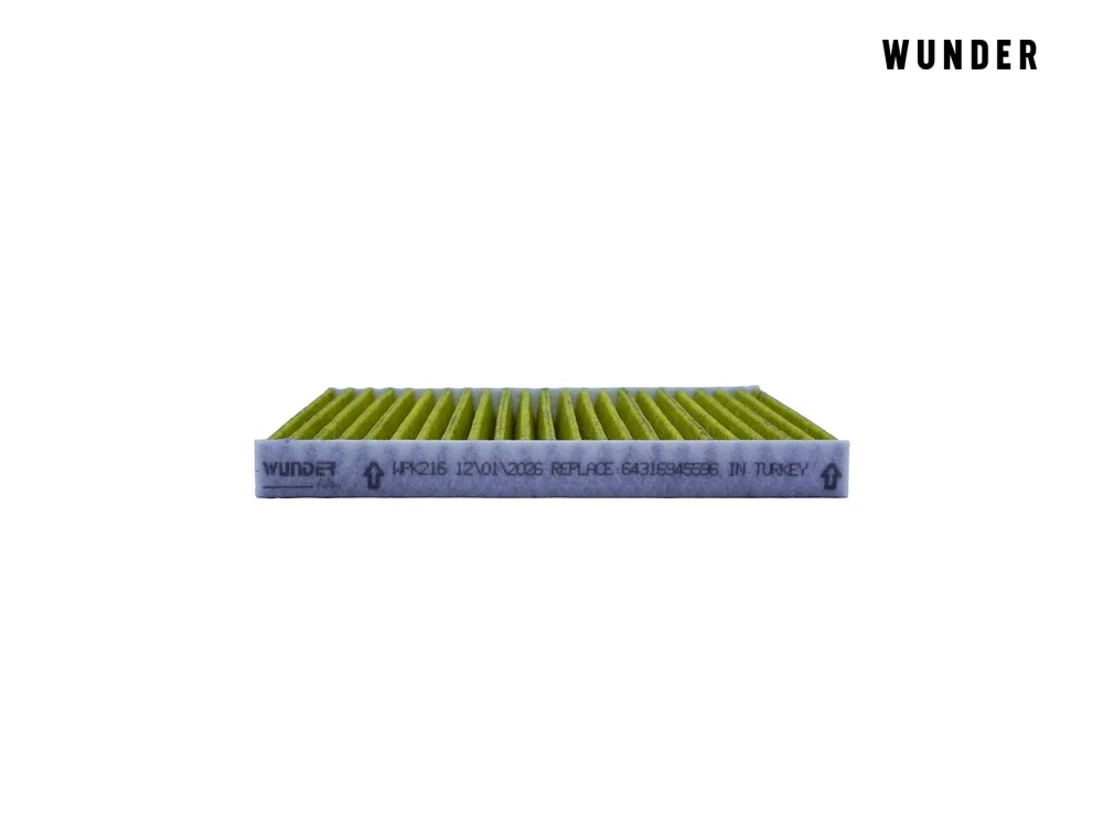 BMW E70 E71 E72 F15 F16 F85 Karbonlu Polen Filtresi WUNDER WPK216