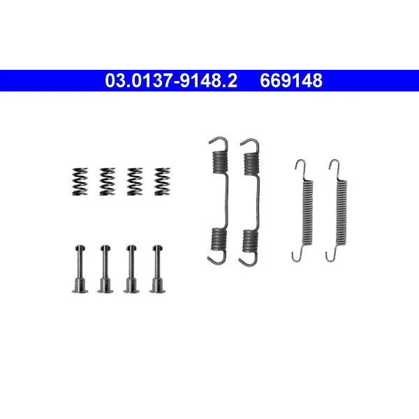 BMW 3 Serisi E36 El Fren Pabucu Montaj Seti 34419064274 03.0137-9148.2 ATE