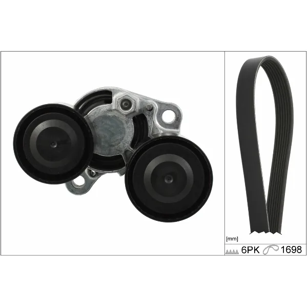BMW F01 F06 F07 F10… V Kayış Seti 11282365964 529 0206 10 INA