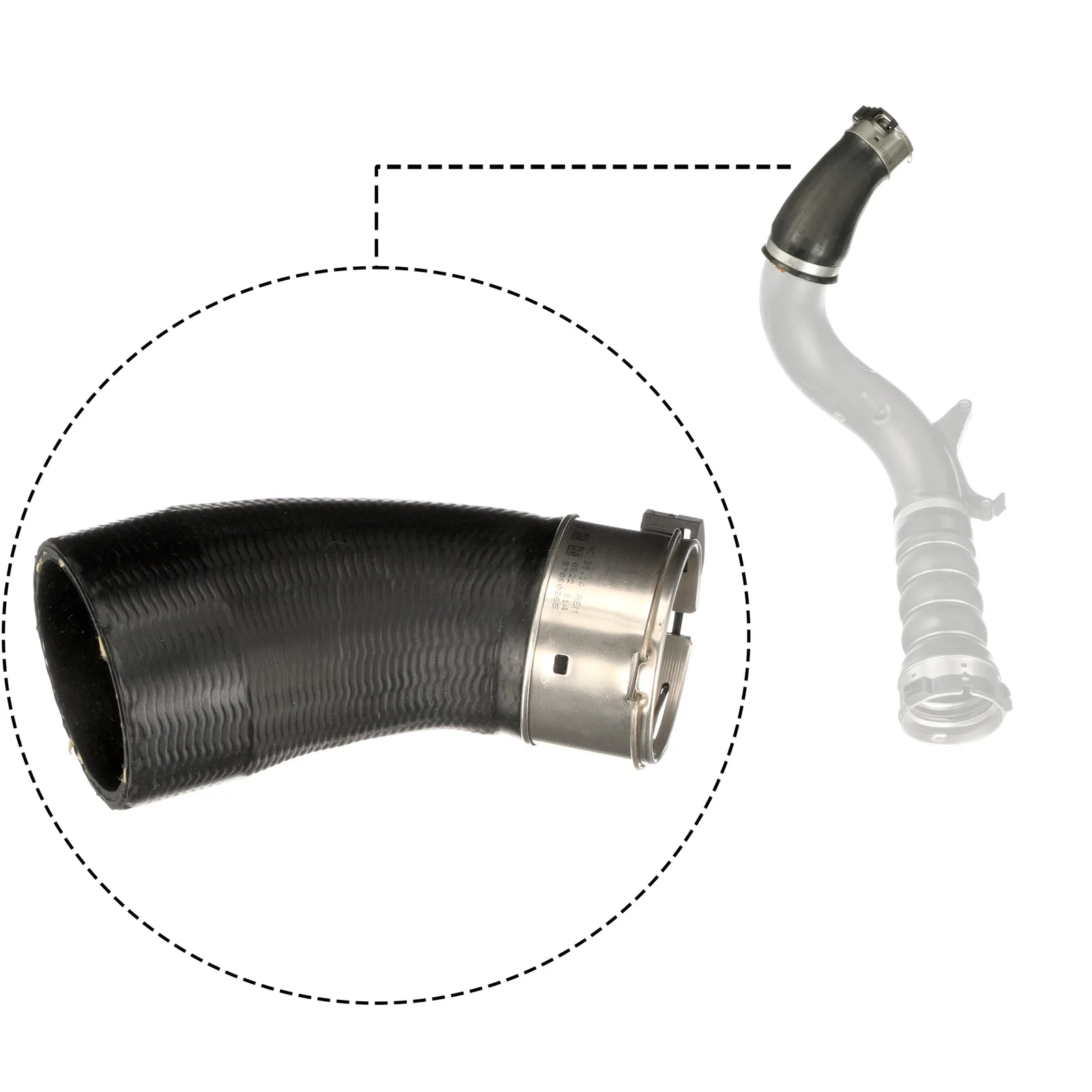 BMW F45 F48 F54 F56… B42 B46 B48 Turbo Hortumu 13718616212 09-1486 GATES - BMW yedek parça