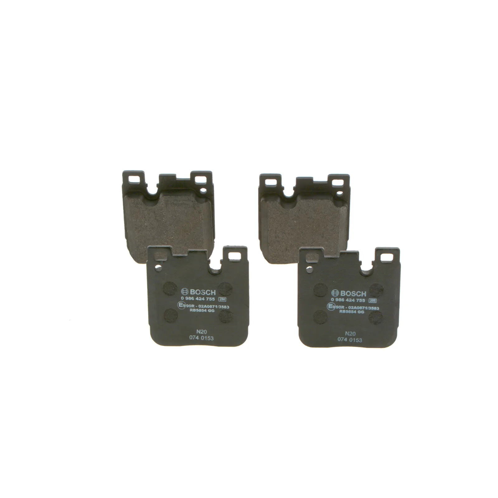 BMW F80 F82 F83 F87 Arka Fren Balatası 34212284766 0986424755 BOSCH