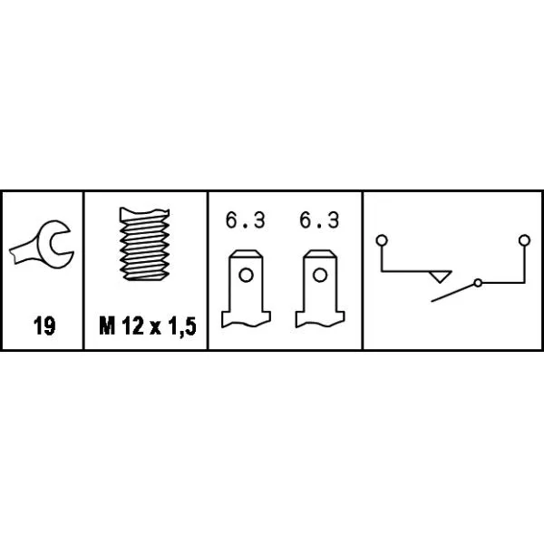 BMW Geri Vites Müşürü 23141352153 6ZF 004 846-001 HELLA - BMW yedek parça