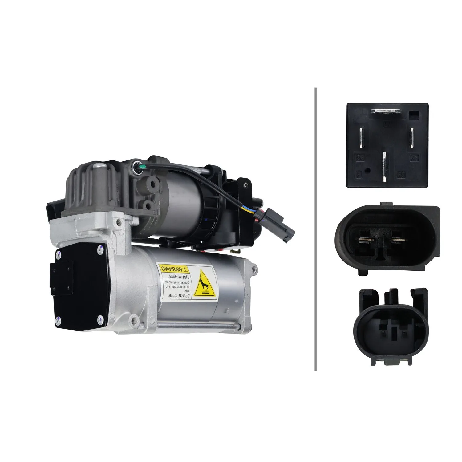 BMW G11 G12 G32 Havalı Süspansiyon Kompresörü 37206884682 8TG 358 256-141 HELLA