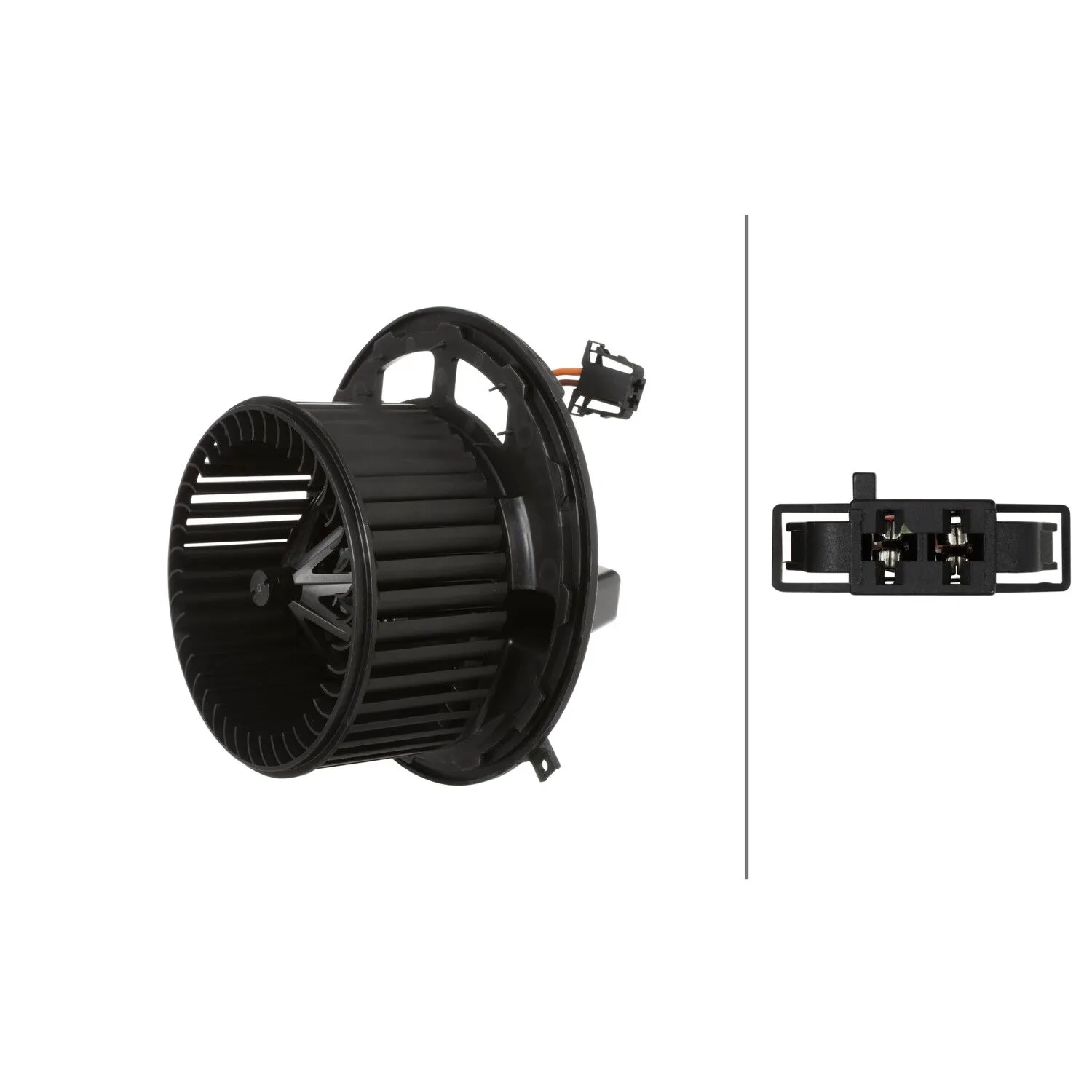 BMW E81 E82 E84 E87… B47 M47 M57… Kalorifer Fan Motoru 64116933663 8EW 366 400-521 HELLA