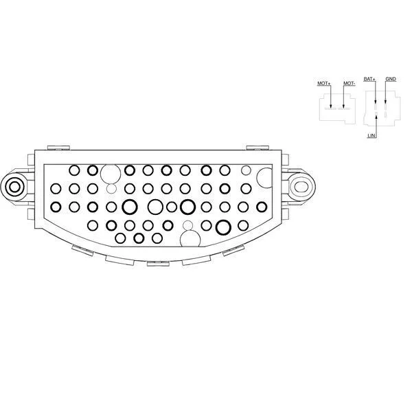 BMW F15 F16 F20 F21… B37 B38 B46… Kalorifer Rezistansı 64119270251 ABR 22 000S MAHLE