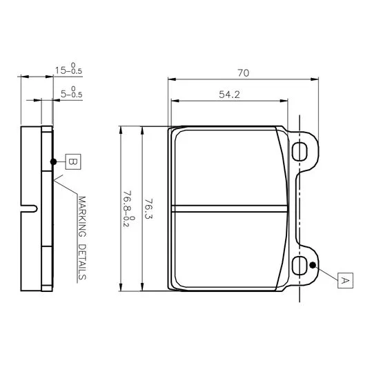BMW Ön Fren Balatası 34111103103 0986TB2050 BOSCH