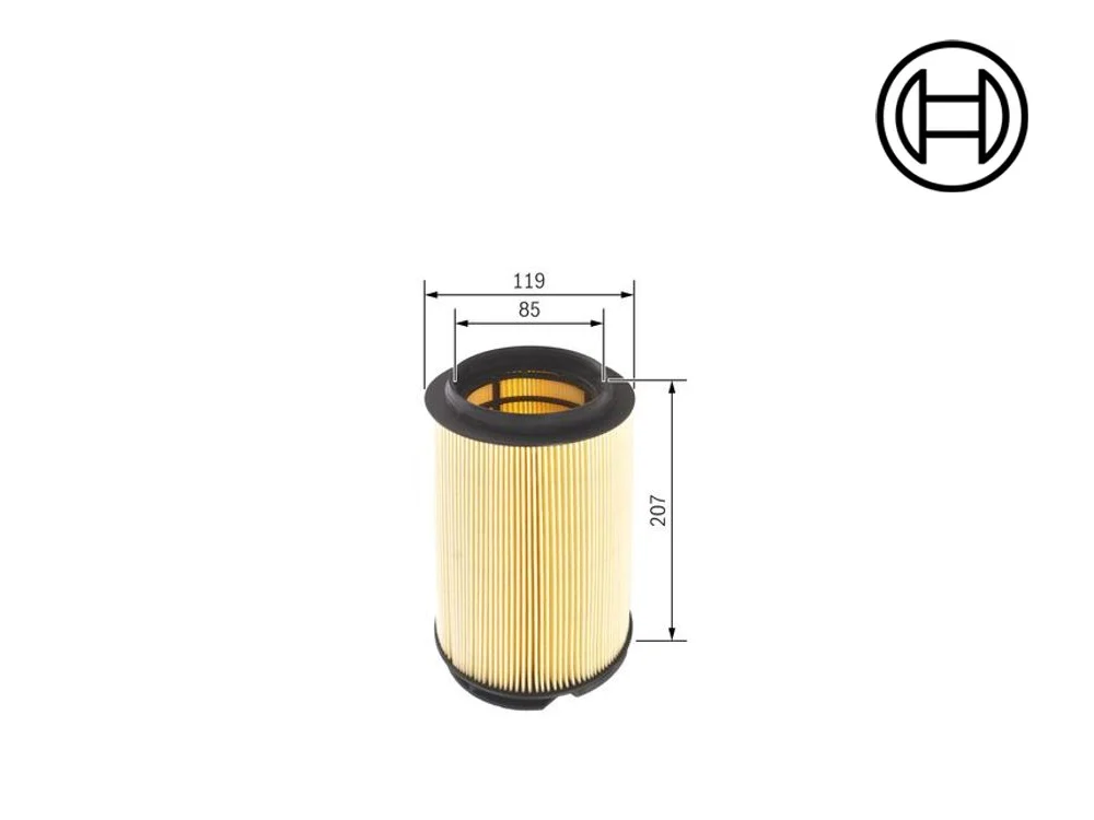 BMW MINI R50 R53 - Mini Cooper Hava Filtresi 13717558382 | BOSCH