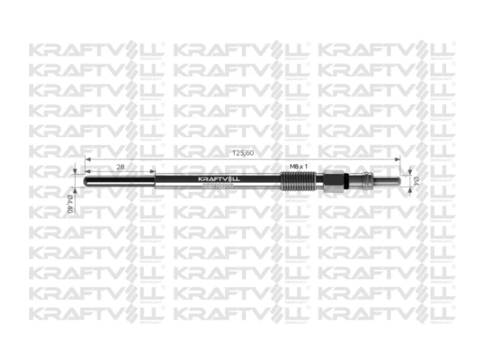 BMW R55 R56 Kızdırma Bujisi KRAFTVOLL 05030006