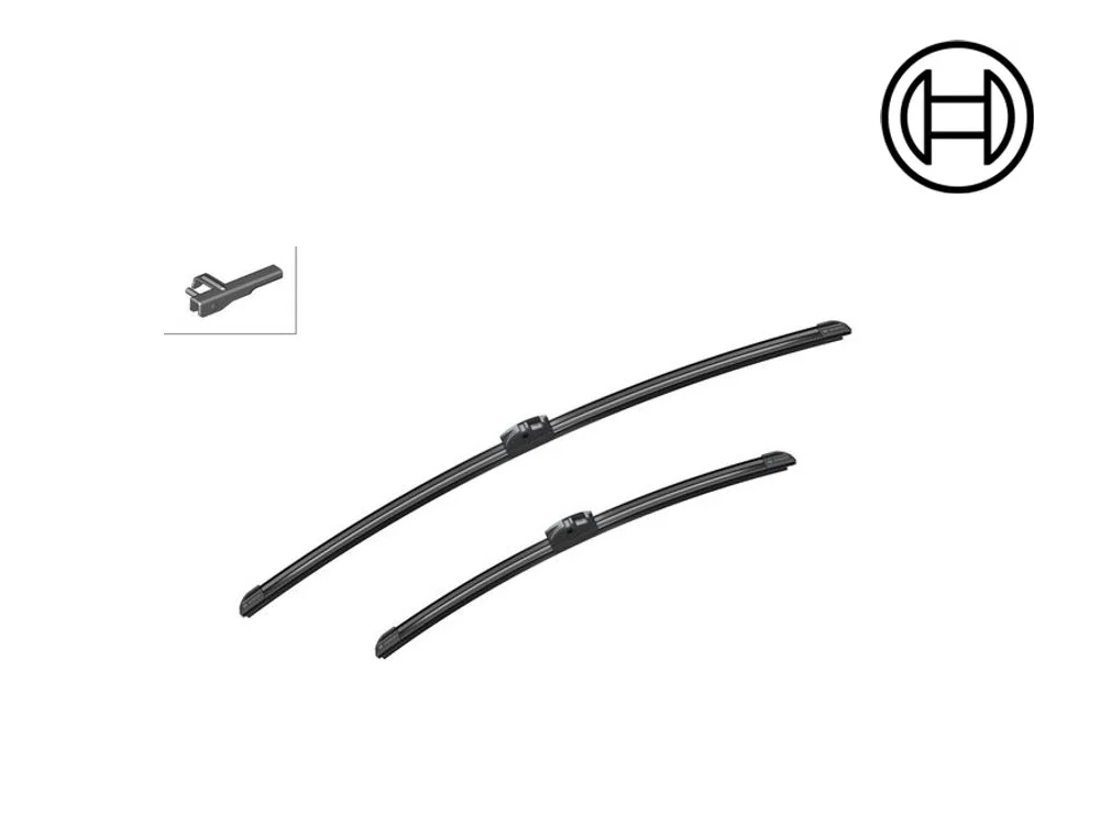 Bmw Silecek Takım Flat F01/F02/F03/F04/F07/F10/F11 61612163749 BOSCH 119274 3397007523 AFL6545D/C02