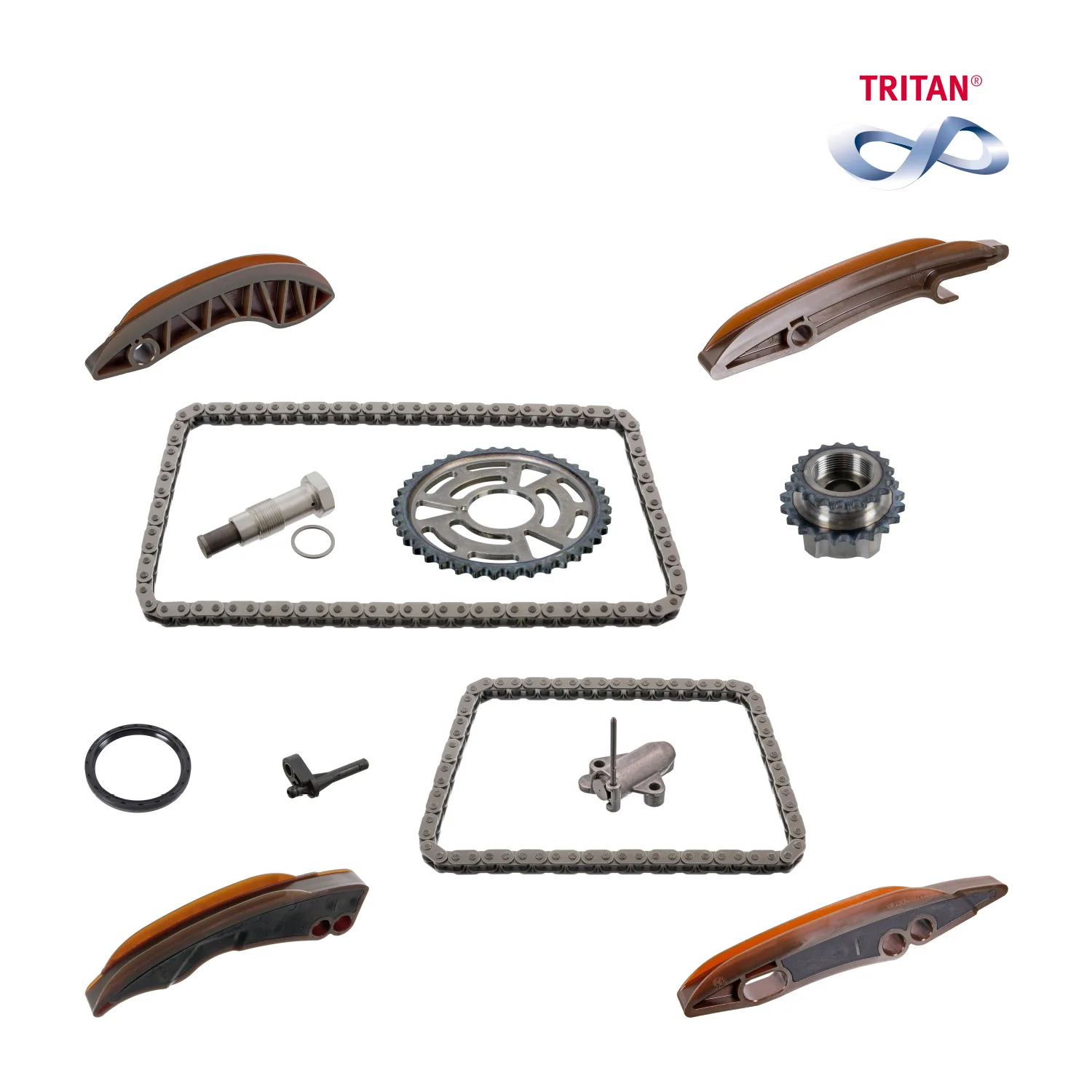BMW E60 E61 E70 E71… Triger Zinciri Seti 11318570649 174020 FEBI