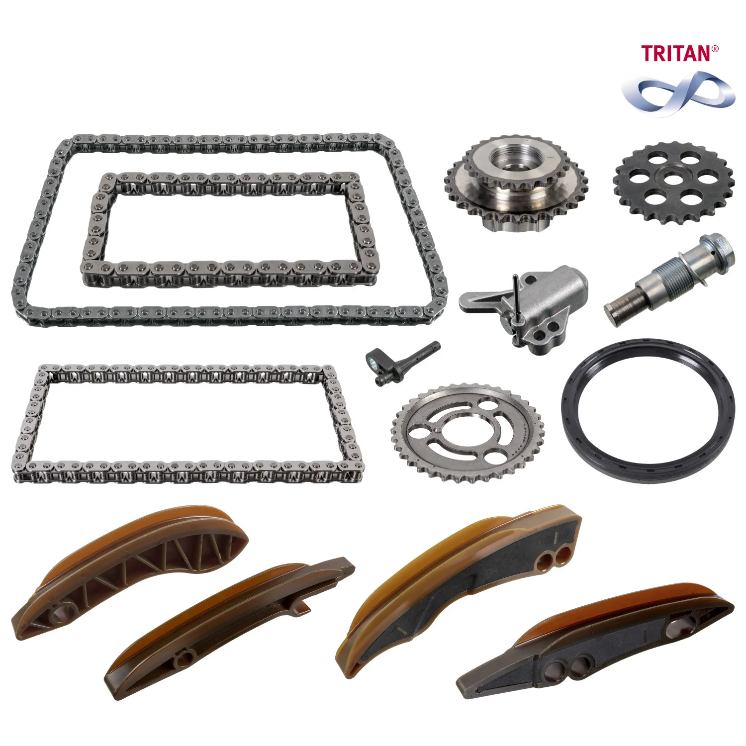 BMW E81 E82 E87 E88… Triger Zinciri Seti 11318570649 177772 FEBI