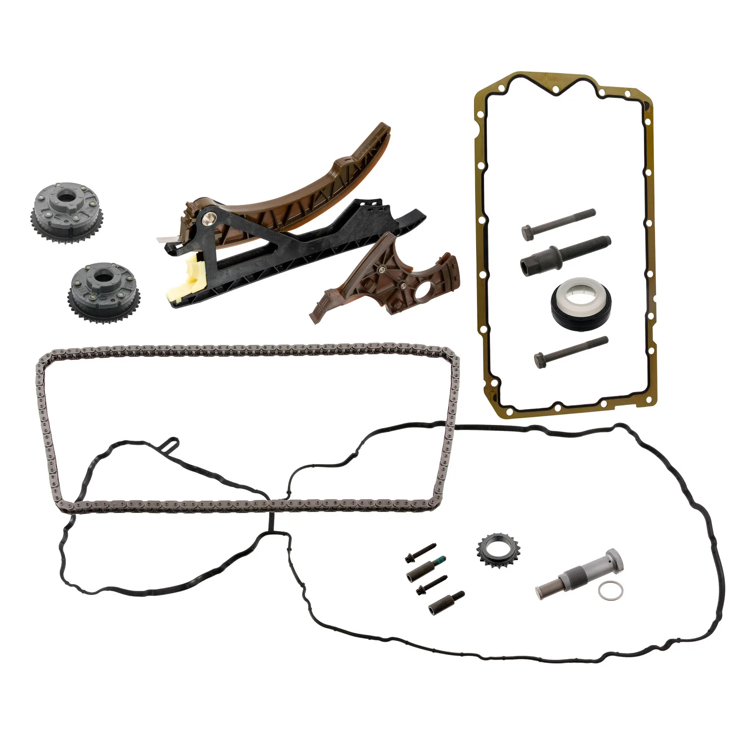 BMW E60 E61 E63 E64… Triger Zinciri Seti 11318618317 47590 FEBI