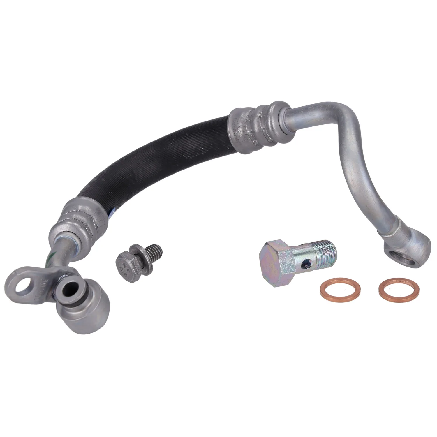 BMW E81 E87 E90 E91 Turbo Yağ Borusu Takımı 11427791624 189318 FEBI