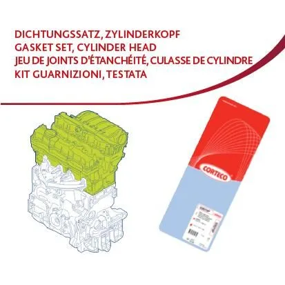 BMW Üst Takım Conta 11129066434 418655P CORTECO
