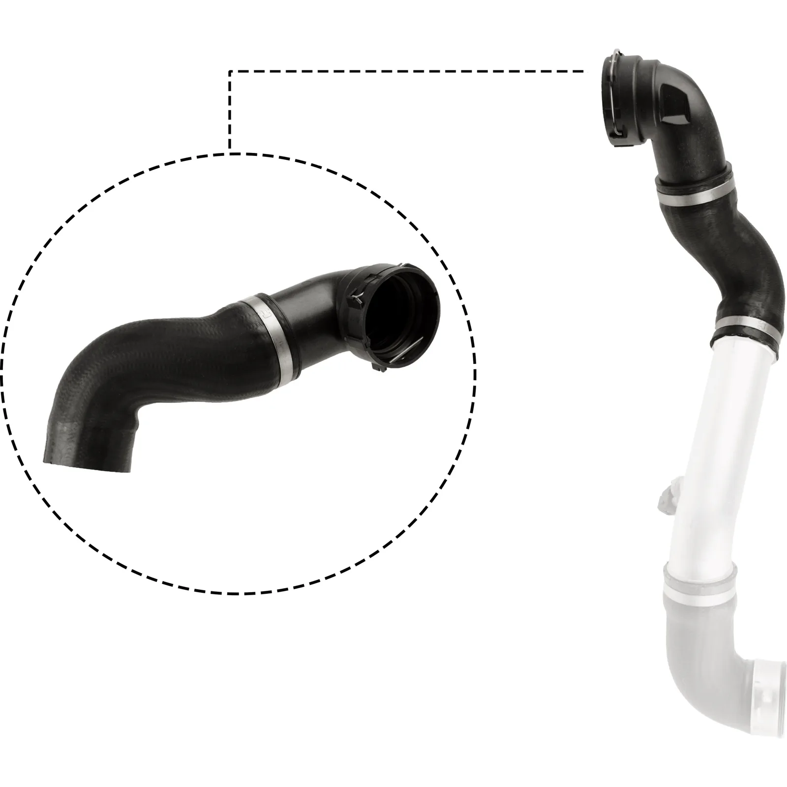 BMW X3 E83 M57 Turbo Hortumu 11613415784 09-0730 GATES