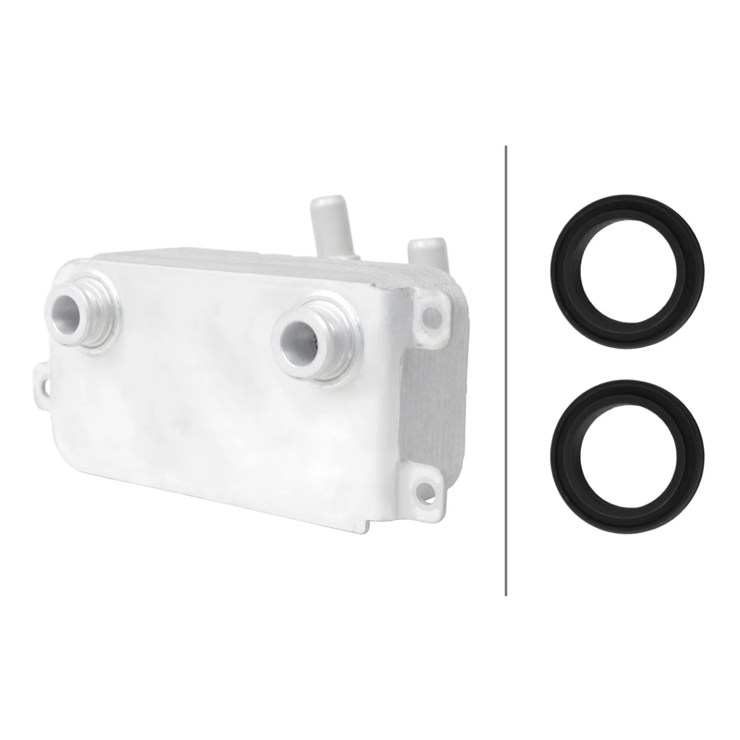 BMW E60 E61 E63 E64… M54 N62 Yağ Soğutucu 17217507974 8MO 366 360-371 HELLA