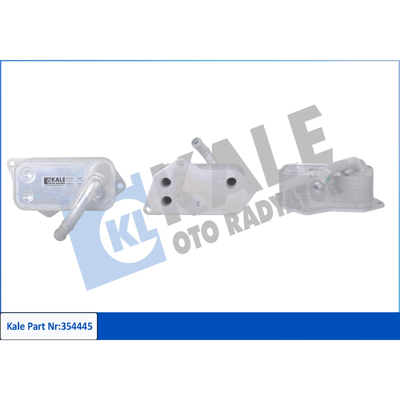 BMW E60 E61 E63 E64… N20 N52 N53 Yağ Soğutucu 11427525333 KALE