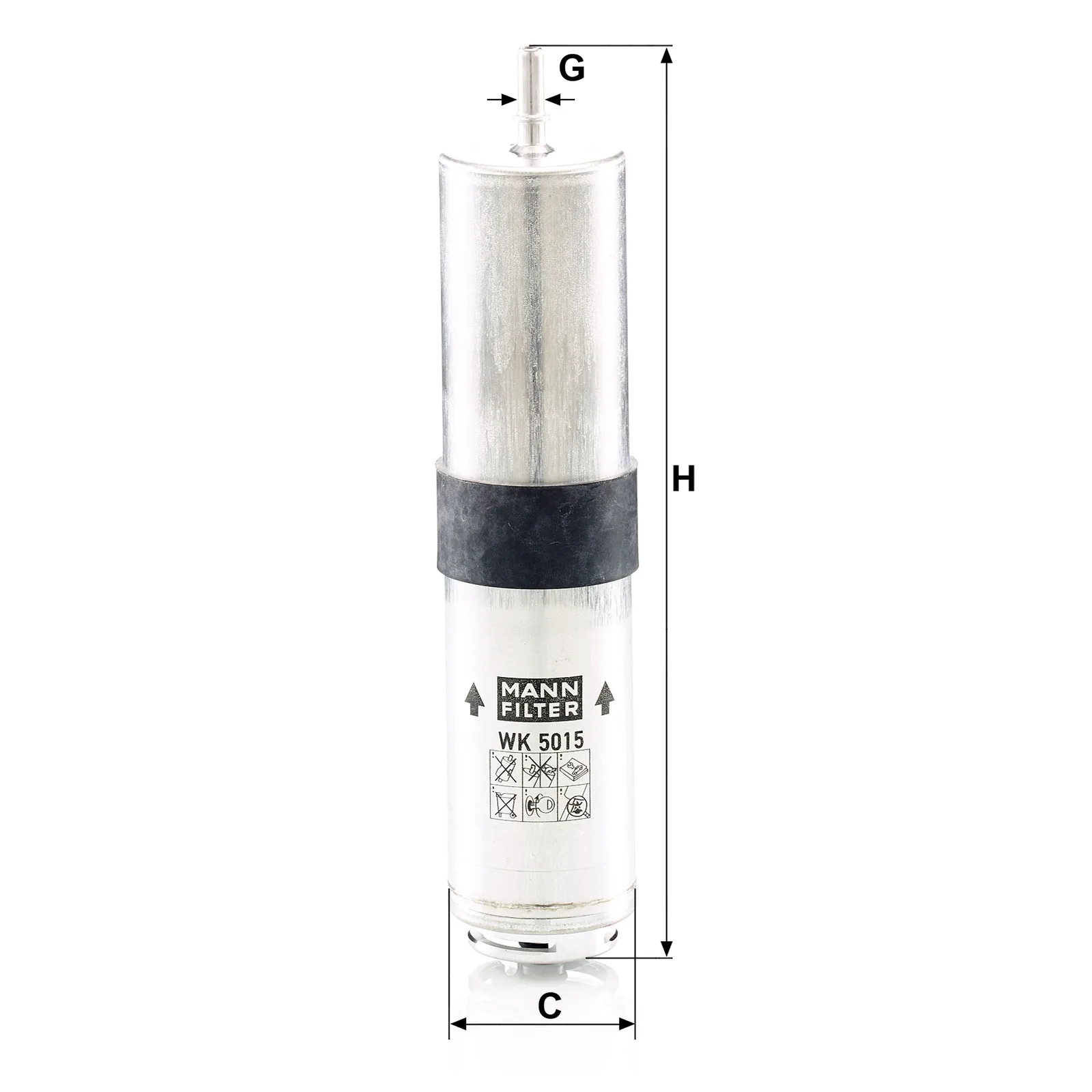 BMW 2 Serisi F45 F46 F48 B37 B47 Yakıt Filtresi X1F48 X1 F48LCI Mini 13328514121 MANN - BMW yedek parça