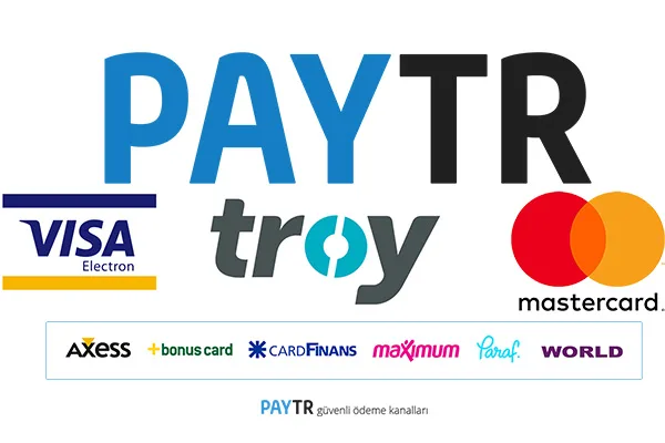 PayTR güvenli ödeme: kredi ve banka kartları